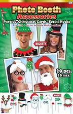 Christmas Photobooth Prop Kit