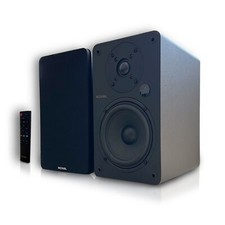 Active 2.0 100 Watt Bookshelf Wireless Speakers, RCA, HDMI ARC, USB - USED