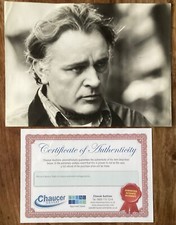 Richard Burton Signed vintage photograph comes with AFTAL COA