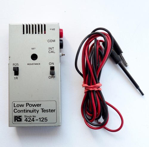 Low power continuity test - power,