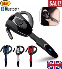 Trucker Wireless Mic Blue Parrot Bluetooth Noise Cancelling Headset Earpiece UK