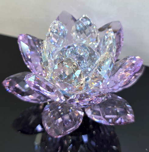 Swarovski water lily candle - swarovski,