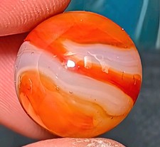 5/8"+ Early Akro Agate Vivid