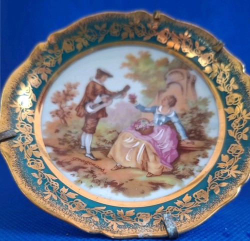 Miniature plate limoges - plate,