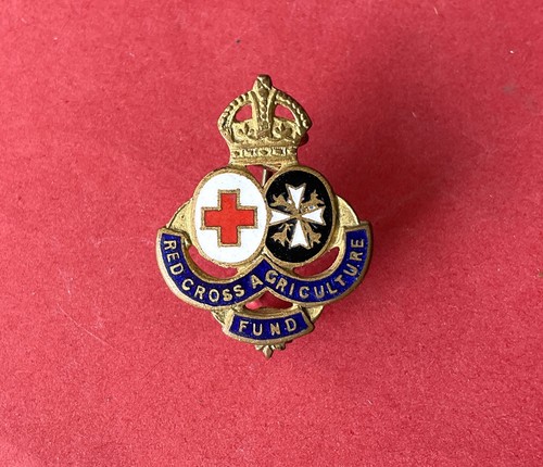 Vintage red cross agriculture - red,