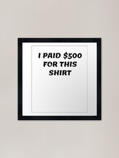 White lie party - I paid $500