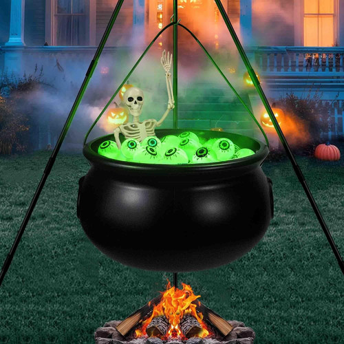 Large witch cauldron halloween - cauldron,