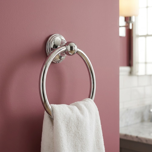 Croydex vintage towel ring - croydex,