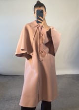 Lanvin UK12 Coat Cape Vintage