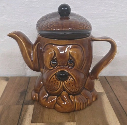 Vtg basset hound - teapot, droopy