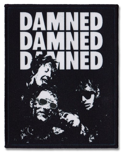 The damned punk - sew-on, patch