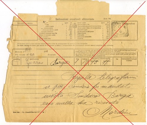 1901 telegram signed - telegram,