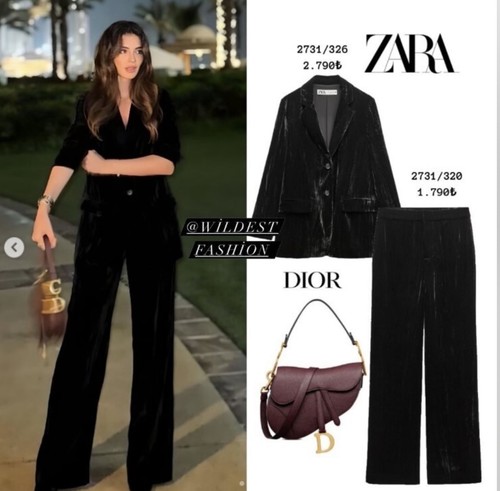 Zara velvet blazer - , xl