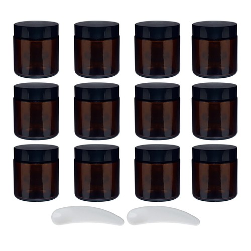 12pcs 100ml amber - 12pcs,