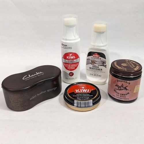 Shoe care lot kiwi - shoe,