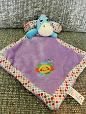 Rainbow Designs Disney Eeyore Purple Baby Comforter Snuggle Blanket NWOT