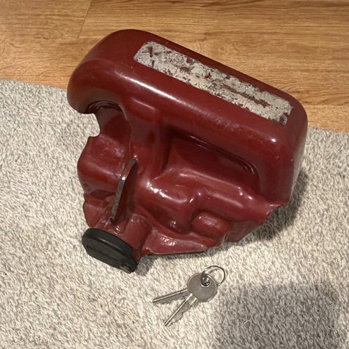 Alko caravan hitch lock with - hitch,