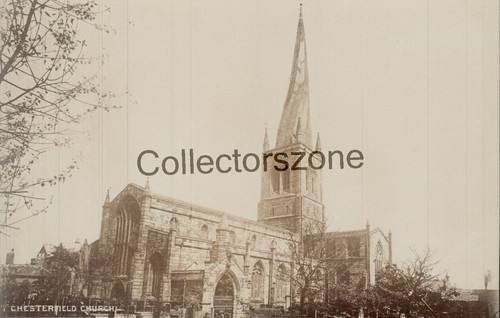 Chesterfield church derbyshire - chesterfield,