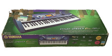 Yamaha PSR 260 Electric Piano Keyboard 61 Key & Power Supply in Original Box