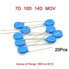 20Pcs 7D/10D/14D Metal Oxide