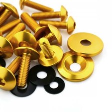 Suzuki GSX-R750 L1-L7 11-20 Aluminium Fairing Bolt Kit Gold