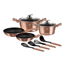 Berlinger Haus 10 Pc Cookware Set Aluminium Non Stick Pots Pans Induction Tools