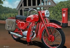 BSA Bantam D7 GPO Telegram Boy