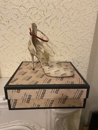 Gucci printed leather ankle - gucci,