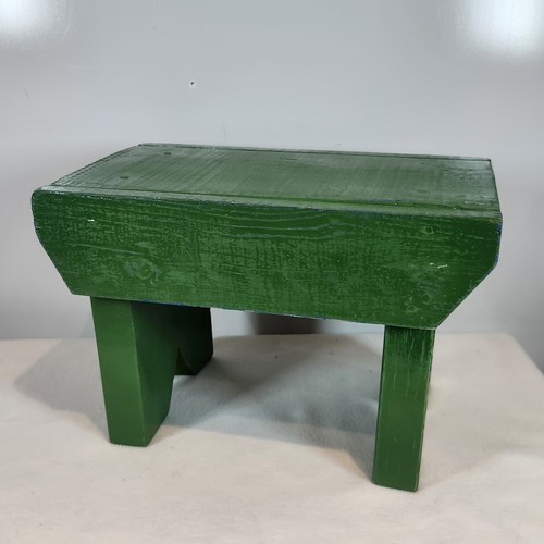 Vintage green painted old - green,