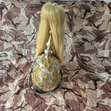 HOUSEHOLD CAVALRY THE LIFE GUARDS CEREMONIAL HEADWEAR WITH PLUME BRITISH ARMY