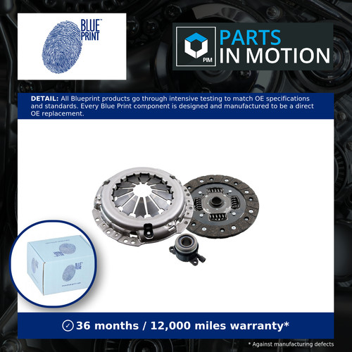 Clutch kit 3pc - kit,