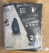 Polytuf Egg Chair Cover 123x120x180cm Waterproof UV Resistant bagged new 