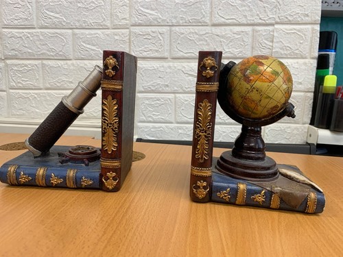 Globe and telescope - globe, nautical