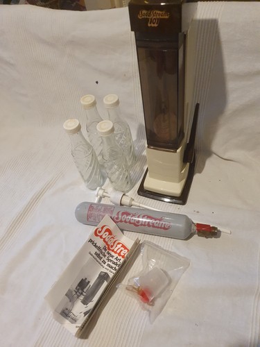 Vintage soda stream - stream, circa