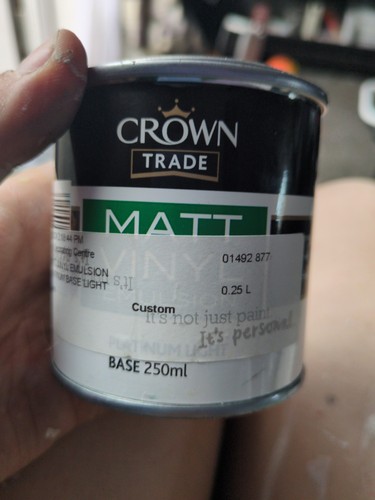 Paint tester pots - tester, grey