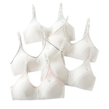 5 Pack Girls Cotton Bra Crop