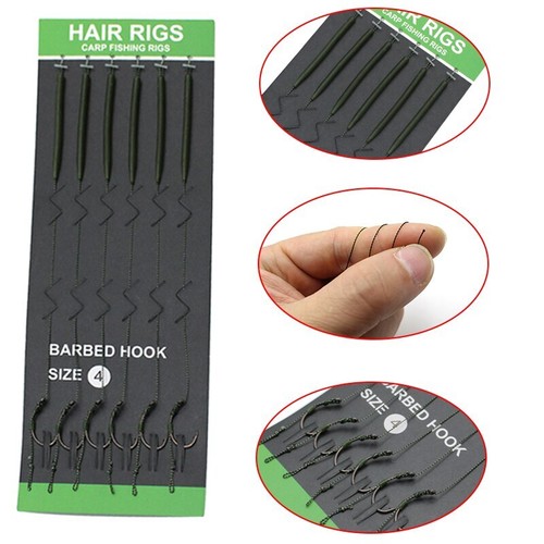Hair rigs size 8 carp - 2, 6