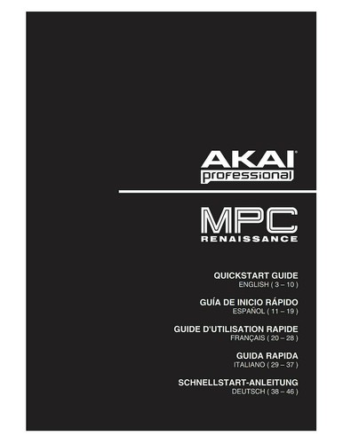 Akai mpc renaissance - akai, owners