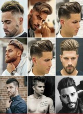 Mens hairstyle poster hair - hairstyle,