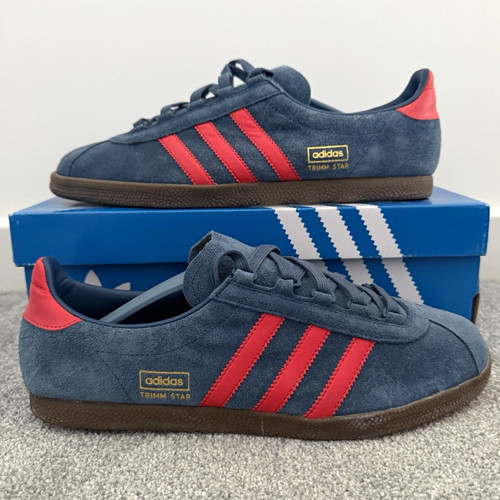 Adidas trimm star blue - adidas, blue/red