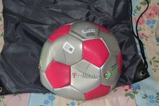 BN FIFA World Cup 2006 Germany T-Mobile Adidas Silver & Pink Football - Size 5