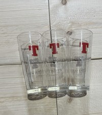 Tennents Half Pint Glasses x3