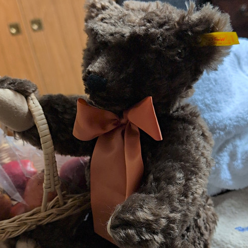 Steiff brown plush - steiff,