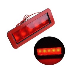 Universal Red 5LED Car High Mount Level Third 3RD Brake Stop Rear Tail Light UK