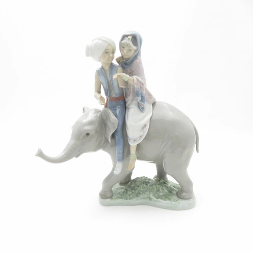 Lladro 5352 astride elephant - 5352,