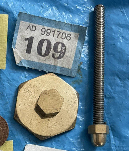 Large 44mm cast - large, brass