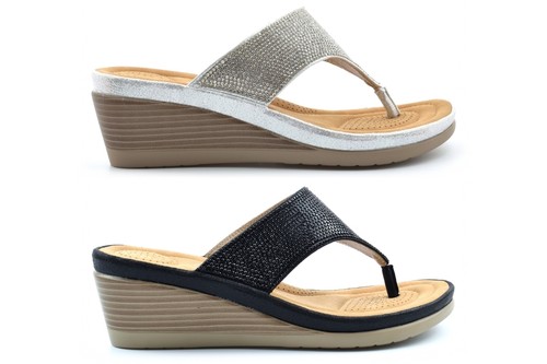 Womens glitter sandals - womens,