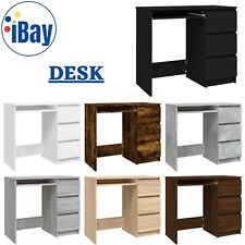 Modern Desk Workstation Office Computer Table Unit Engineered Wood vidaXL