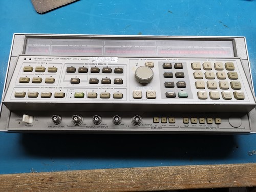 Agilent 8341b front - hp,