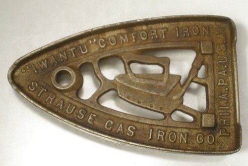 Cast iron trivet for strause - iron,